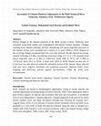 Research paper thumbnail of Assessment of Channel Planform Adjustments in the Mubi Section of River Yedzeram, Adamawa State, Northeastern Nigeria