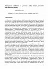 Research paper thumbnail of Ontogenesi: embrione e persona. Sullo statuto personale dell'embrione umano