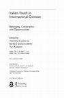 Research paper thumbnail of Italian Youth in International Context