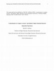 Research paper thumbnail of Differences in students’ experiences of research involvement: study years and disciplines compared