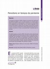 Research paper thumbnail of Periodismo en tiempos de pandemia