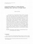 Research paper thumbnail of Cultural-Moral Difference in Global Education: Rethinking Theory and Praxis via Watsuji Tetsurô