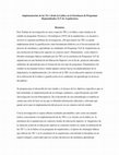 Research paper thumbnail of Implementación de las Tic's desde la Lúdica en la Enseñanza de Programas Regionalizados TyT de Arquitectura Resumen