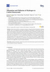 Research paper thumbnail of Adsorption and Diffusion of Hydrogen in Carbon Honeycomb