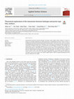 Research paper thumbnail of Theoretical exploration of the interaction between hydrogen and pyrite-type FeS 2 surfaces