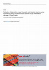 Research paper thumbnail of Reduction of dislocation, mean free path, and migration barriers using high entropy alloy: insights from the atomistic study of irradiation damage of CoNiCrFeMn