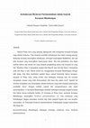 Research paper thumbnail of Kebudayaan Birokrasi Patrimonialisme dalam Sejarah Kerajaan Blambangan