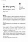 Research paper thumbnail of The Markus way with dichotomies: Corrective and distributive justice