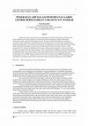 Research paper thumbnail of PENERAPAN AHP DALAM PENEMPATAN GARDU LISTRIK BERDASARKAN LOKASI SUATU DAERAH