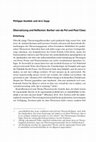 Research paper thumbnail of Uebersetzung und Reflexion Barber van de Pol und Paul Claes