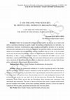 Research paper thumbnail of «I am the one who knocks»: el motivo del doble en Breaking Bad