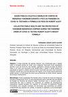 Research paper thumbnail of MANEJO DE CORPOS DE INDIGENAS YANOMAMIS DURANTE DA PICO DA PANDEMIA DA COVID-19: Testando a fórmula do peso de Robert Alexy