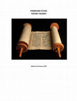 Research paper thumbnail of PANDUAN STUDI TAFSIR TAURAT