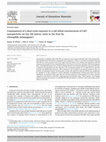 Research paper thumbnail of Consequences of a short-term exposure to a sub lethal concentration of CdO nanoparticles on key life history traits in the fruit fly (Drosophila melanogaster