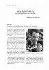 Research paper thumbnail of 2004: elecciones en Latinoamérica y España