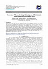 Research paper thumbnail of Assessment of the spatio-temporal changes on deforestation in Mubi-South Local Government Area