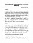 Research paper thumbnail of PANDEMIA, METANOIA y FUNDAMENTO METAFÍSICO DE LA RELACIÓN INTERPERSONAL