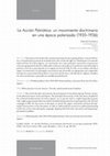 Research paper thumbnail of La Acción Patriótica: un movimiento doctrinario en una época polarizada (1935-1936)