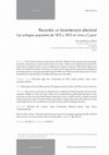 Research paper thumbnail of Recordar un bicentenario electoral. Los sufragios populares de 1812 y 1813 en Lima y Cusco