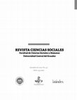 Research paper thumbnail of REVISTA CIENCIAS SOCIALES (Editora)