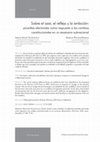 Research paper thumbnail of Sobre el azar, el reflejo y la ambición: picardías electorales como respuesta a los cambios constitucionales en un escenario subnacional