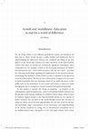 Research paper thumbnail of Arendt and 'worldliness': Education in and for a world of difference