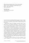 Research paper thumbnail of Reseña a Bembo ritrovato. Il postillato autografo delle «Prose», Fabio Massimo Bertolo; Marco Cursi; 	Carlo Pulsoni. Studia Aurea. Revista de Literatura Española y Teoría Literaria del Renacimiento y Siglo de Oro, 14 (2020): 649-652.