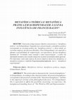 Research paper thumbnail of METAFÍSICA TEÓRICA E METAFÍSICA PRÁTICA EM SCHOPENHAUER À LUZ DA INFLUÊNCIA DE FRANCIS BACON