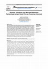 Research paper thumbnail of Persepsi, Kesadaran, dan Motivasi Mahasiswa: Perbandingan antara Model PBL dan Presentasi Kelompok