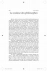 Research paper thumbnail of La couleur des philosophes