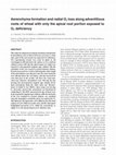 Research paper thumbnail of Aerenchyma formation and radial O2 loss along adventitious roots of wheat with only the apical root portion exposed to O2 deficiency