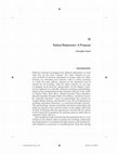 Research paper thumbnail of Radical Relationism: A Proposal