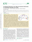 Research paper thumbnail of Ion-Hydroxyl Interactions: From High-Level Quantum Benchmarks to Transferable Polarizable Force Fields