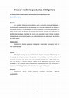 Research paper thumbnail of Innovar mediante productos inteligentes