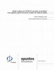 Research paper thumbnail of Puede el miedo a la COVID-19 convertirse en un hábito? Una respuesta a partir de la Suma Teológica de Tomás de Aquino