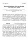 Research paper thumbnail of Spatial and temporal variability of surface chlorophyll-a in the Gulf of Tomini, Sulawesi, Indonesia