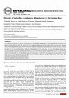 Research paper thumbnail of Diversity of Butterflies (Lepidoptera: Rhopalocera) in The Gunung Raya Wildlife Reserve, Sub District Warkuk Ranau, South Sumatra