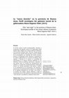 Research paper thumbnail of La “nueva derecha” en la provincia de Buenos Aires. Per l sociológico del gabinete inicial de la gobernadora María Eugenia Vidal (2015)