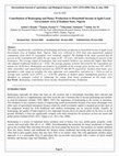 Research paper thumbnail of Contribution of Beekeeping and Honey Production to Household Income in Igabi Local Government Area of Kaduna State, Nigeria