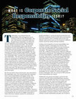 Research paper thumbnail of Moshtagh Khorasani, Manouchehr (2021). What is Corporate Social responsibility (CSR), Redux Extra, Washington DC, VA/MD/DC, Spring 2021, pp. 18-19.