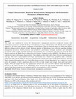 Research paper thumbnail of Unique Characteristics, Biometric Measurements, Management and Performance Parameters of Balochi Sheep