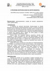 Research paper thumbnail of O Programa Geotecnologias na Gestão Municipal