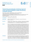 Research paper thumbnail of Towards timing and stratigraphy of the Bronze Age burial mound royal tomb (Königsgrab) of Seddin (Brandenburg, northeastern Germany