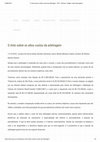 Research paper thumbnail of O mito sobre os altos custos da arbitragem