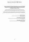 Research paper thumbnail of Análise da gestão dos resíduos sólidos gerados no processo de produção e programas de minimização de impactos ambientais de uma indústria de calçados do Estado do Ceará