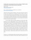 Research paper thumbnail of The Birth of Ethics: Reconstructing the Role and Nature of Morality, by Philip Pettit, edited by Kinch Hoekstra