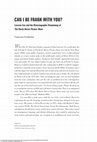 Research paper thumbnail of CAN I BE FRANK WITH YOU? Laverne Cox and the Historiographic Dramaturgy of The Rocky Horror Picture Show