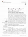 Research paper thumbnail of Targeting Reciprocally Connected Brain Regions Through CAV-2 Mediated Interventions