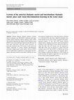 Research paper thumbnail of Lesions of the anterior thalamic nuclei and intralaminar thalamic nuclei: place and visual discrimination learning in the water maze