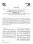 Research paper thumbnail of Differential learning abilities of 129T2/Sv and C57BL/6J mice as assessed in three water maze protocols